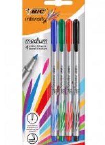 Cienkopisy Intensity medium mix ast bls 4szt BIC