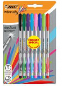Cienkopisy Intensity medium mix ast 6+2szt bls