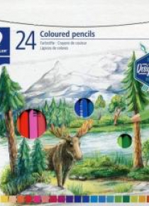 Kredki sześciokątne 24 kolory Design Journey