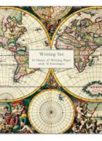 Papeteria Wallet Four Hemispheere World Map