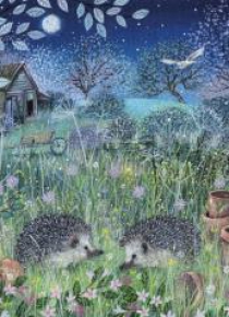 Karnet kwadrat z kopertą Hedgehogs