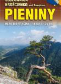 Mapa turystyczna - Pieniny 1:25 000 w.2019