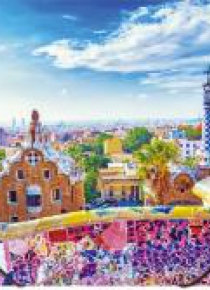 Teczka na gumkę A4 z nadrukiem Barcelona