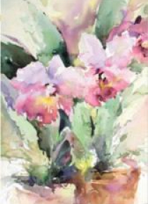 Karnet 12x18 cm B-BJ 202 388 + koperta Różowa róża