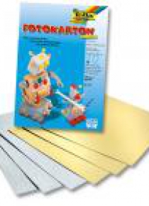 Blok z papierem kolorowym A4/10K 300g FOLIA PAPER
