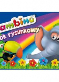 Blok rysunkowy A4/20K (10szt) BAMBINO