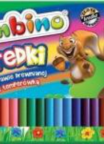 Kredki w oprawie drewnianej 26 kolorów BAMBINO