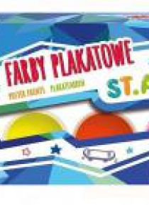 Farby plakatowe 8 kolorów 20ml St.Art