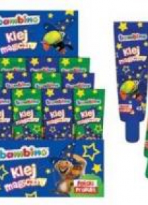 Klej magiczny w tubie 45g (12szt) display BAMBINO