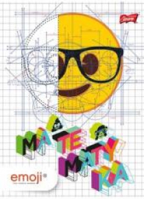 Zeszyt A5/60K kratka Matematyka Emoji (10szt)