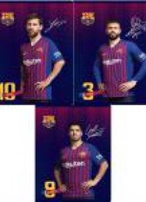 Zeszyt A5/16K kratka FC Barcelona 7 (20szt) ASTRA