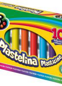 Plastelina 10 kolorów AS
