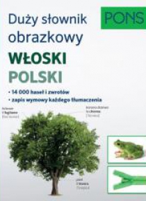 Duży słownik obrazkowy włosko-polski PONS