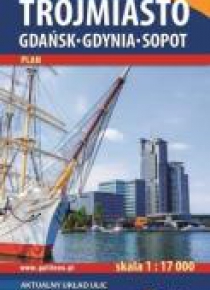 Plan -Trójmiasto. Gdańsk-Gdynia-Sopot 1:17 000 w.2