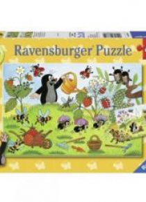 Puzzle 2x24 Krecik w ogrodzie