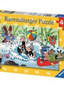 Puzzle 2x24 Krecik i przyjaciele