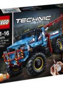 Lego TECHNIC 42070 Terenowy holownik 6x6 2w1