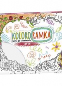 Kolororamka. Serce