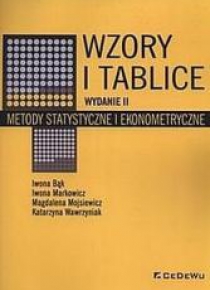 Wzory i tablice. Metody statystyczne.. w.2