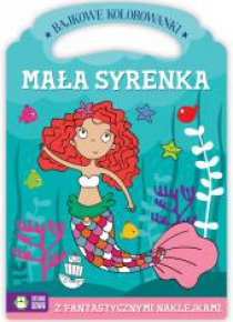 Bajkowe kolorowanki. Mała Syrenka
