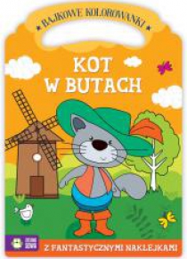 Bajkowe kolorowanki. Kot w butach