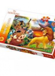 Puzzle 100 Przygody Simby TREFL