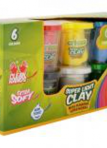 Masa piankowa zestaw 6x15g + foremki CRICCO