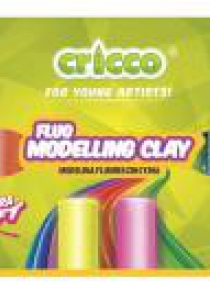 Modelina fluorescencyjna 10 kolorów CRICCO