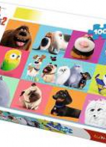 Puzzle 100 Słodkie zwierzątka TREFL