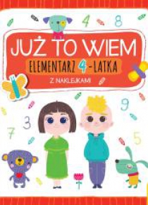 Już to wiem. Elementarz 4-latka z naklejkami