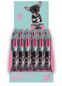 Długopis Studio Pets 6 kolorów PTE-3655D (24szt)