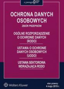 Ochrona danych osobowych. Zbiór przepisów