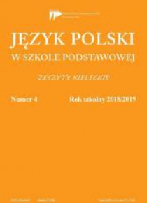 Język polski w szkole podstawowej nr 4 2018/2019