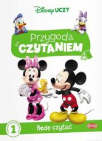 Przygoda z Czytaniem. Myszka Miki. Będę czytać