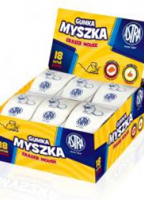 Gumka myszka (18szt) ASTRA