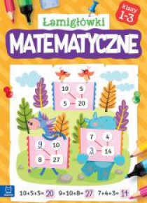 Łamigłówki matematyczne kl. 1-3