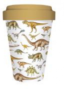 Kubek bambusowy Dinosaurs