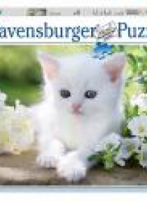 Puzzle 1500 Biały kotek