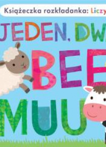 Książka rozkładanka. Jeden, dwa, bee, muu