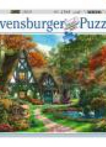 Puzzle 500 Domek wiejski jesienią
