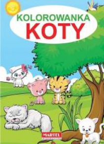 Kolorowanka. Koty