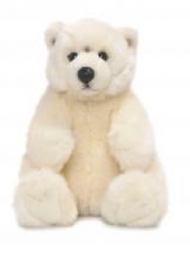 Niedźwiedź polarny siedzący 22cm WWF