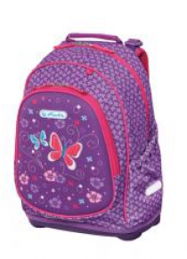 Plecak szkolny Bliss Purple Butterfly