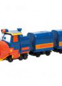 Robot Trains Pojazd z wagonem Victor Deluxe Set