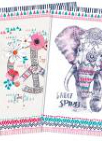 Brulion A6/48K kratka Boho (5szt) OXFORD