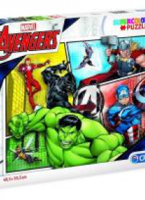 Puzzle 104 Super kolor Marvel Avengers