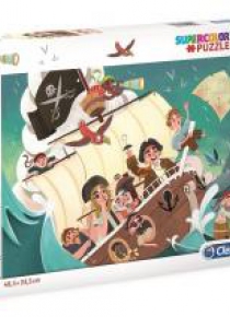 Puzzle 104 Super kolor The Pirates