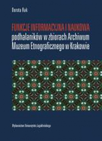 Funkcje informacyjna i naukowa podhalaników...