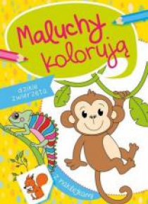 Maluchy kolorują. Dzikie zwierzęta