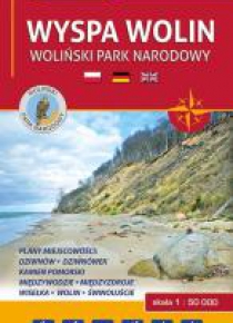 Mapa tur. - Wyspa Wolin, Woliński PN 1:50 000